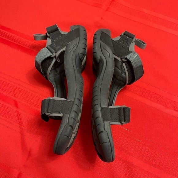 Teva Minam Black Grey Men’s Sandals Size 8 - Picture 5 of 7